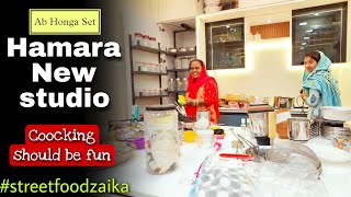 New Kitchen ki Arrangement 🍛🥘 Street food zaika  mrsarfaraz [upl. by Sapowith481]