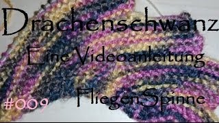 Drachenschwanz stricken 009 [upl. by Glory30]