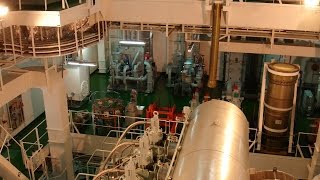 Suezmax Tanker Engine Room Tour [upl. by Jeanine732]