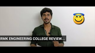 Rmk Engineering College Review  Tamil  MRTEABUN [upl. by Iddet]