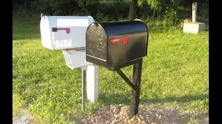 MAILBOX POST INSTALLATION  How to [upl. by Cj900]