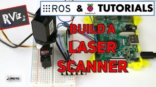 DIY Laser Scanner with TfMini and Raspberry Pi  ROS Tutorial for beginners 7 [upl. by Wj]