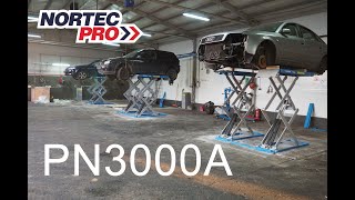 Podnośnik nożycowy Nortec PN3000A [upl. by Finbur]