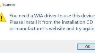 How to fix windows WIA scan Error [upl. by Charita]