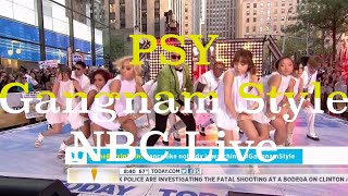 PSY  Gangnam Style NBC Live [upl. by Yotal]