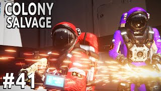 Space Engineers  Colony SALVAGE  Ep 34  Going Off The Rails [upl. by Shiau112]