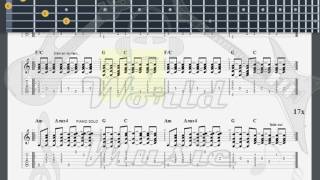 Gorki Mia GUITAR TAB [upl. by Noyahs]