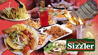 We Ordered EVERYTHING At Sizzler  Going In [upl. by Linc]