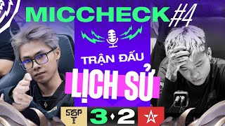 TRẬN ĐẤU LỊCH SỬ 51 PHÚT 17 GIÂY  MIC CHECK 4 SGP  1S  ĐTDV MÙA XUÂN 2024 [upl. by Eellehs277]