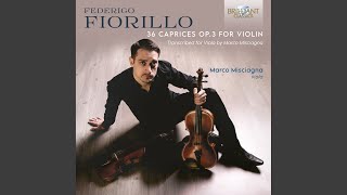 36 Caprices Op 3 for Violin XIV Adagio Arr By Marco Misciagna [upl. by Eselrahc]