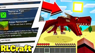 How To Play RLCraft In Minecraft Bedrock Edition [upl. by Asher]