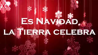 ♫ Es Navidad  🎵 ►Con LETRA◄ 🎶  Rojo HD [upl. by Strauss]