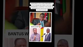 Angry Matiangi message to Ruto [upl. by Ainuj389]