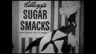 Kelloggs Sugar Smacks Commercial with Smaxey the Seal late 50s [upl. by Rialc]