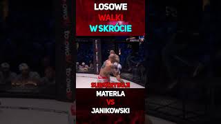 Materla VS Janikowski  W Skrócie shorts materla janikowski famemma walka [upl. by Enyaw]