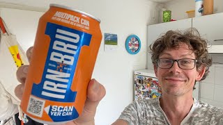 IRN BRU im Test Wie schmeckt der KultEnergydrink aus Schottland [upl. by Eltsyrc]