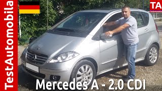 MERCEDES A klasa gen2 CDI  TEST polovnjaka [upl. by Fachini]