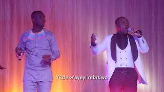 Nii Okai ft Joe Mettle  Praise Remix live [upl. by Ytirahs]