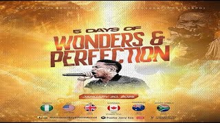 5 DAYS OF WONDERS AND PERFECTION  NSPPD  20TH JANUARY 2025 [upl. by Thaddaus]