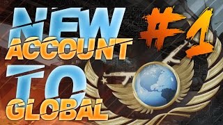 Neue Serie New Account To Global 1  CSGO Matchmaking [upl. by Enyrb]