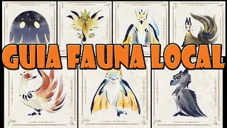 Monster Hunter Rise Sunbreak ¡GUÍA FAUNA LOCAL COMPLETA [upl. by Ecinert138]