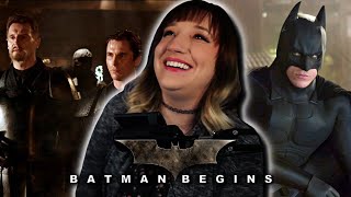 Batman Begins 2005 ✦ First Time Watching Reaction ✦ The Dark Knight Trilogy [upl. by Mcfadden441]