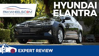 Hyundai Elantra 2021  Expert Review  PakWheels [upl. by Matti]