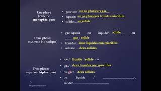 Séance 1 THEME 2 Thermodynamique Chap 1 Diagrammes unaires [upl. by Rezeile]