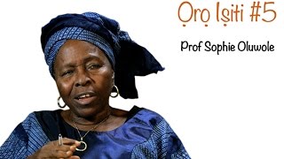 Orunmila and Socrates What do they have in common  Oro Isiti with Prof Sophie Oluwole 5 [upl. by Irolav843]