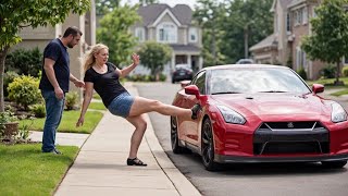 HOA Karen STEALS My Brand New Sports Car Gets What She Deserves [upl. by Kreindler]