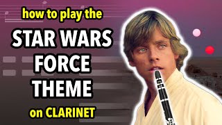 Bass Clarinet Sheet Music How to play Imperial MarchDarth Vader Theme Star Wars by John Williams [upl. by Zrike]