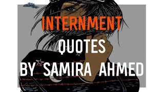 Internment Quotes by Samira Ahmed [upl. by Yaffit]