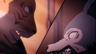 Bill and Legoshi Fight in the Bathroom  Beastars Season 1  English Dub [upl. by Anaira]