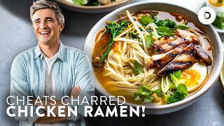 Really good ramen that takes less than 30 MINUTES  CHEATS CHICKEN RAMEN [upl. by Anivol]