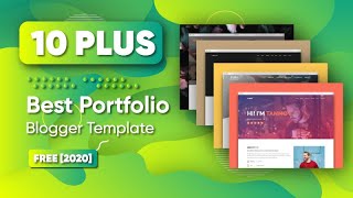 Best Portfolio Blogger Templates 2020 Free Download [upl. by Fisher994]