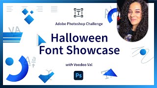 Halloween Font Showcase  Photoshop Photo Editing Challenge [upl. by Celesta]