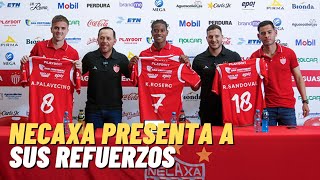 NECAXA presenta a sus REFUERZOS para el TORNEO APERTURA 2024 [upl. by Rahman]