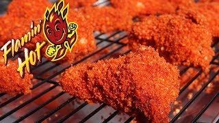 How To Make Flamin Hot Cheetos Chicken Wings [upl. by Chamberlain]