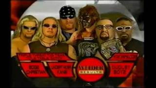 WWF No Way Out 2001 Matchcard [upl. by Nraa]