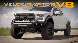 Supercharged V8Swapped Raptor  VelociRaptor V8 by Hennessey Performance [upl. by Aneerbas]