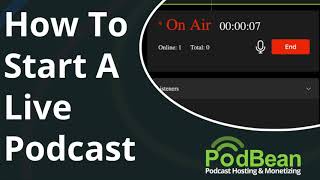 How To Start a Livestream Podcast from Your Computer [upl. by Enoryt471]