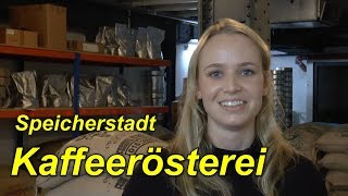 Speicherstadt Kaffeerösterei in Hamburg Kaffee genießen [upl. by Nanyk]