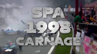 F1s Most Expensive Crash Ever  1998 Belgian Grand Prix [upl. by Penman]