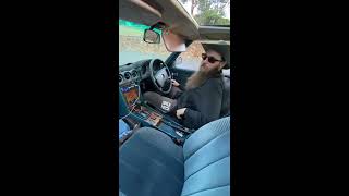 Exhaust Sound My 450SLC MERCEDES BENZ  45L V8  1977 m117 [upl. by Ominorej]