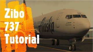 Zibo 737800 Tutorial  ALASKA  How to StartUp For Beginners  XPlane 11 [upl. by Nolak]