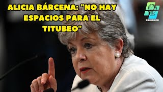 Alicia Bárcena quotNo hay espacios para el titubeoquot [upl. by Reace]