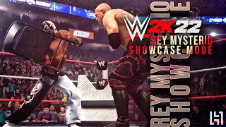 WWE 2K22 Showcase Mode  Part 5  Rey Mysterio vs Kane [upl. by Nyvek]