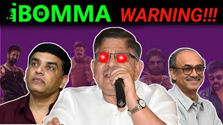 IBOMMA mass WARNING to Telugu Film Industry  Is IBOMMA safe ibomma telugu [upl. by Rankin264]