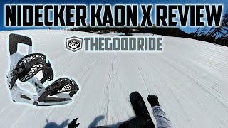 Nidecker KaonX Review vs Kaon Plus [upl. by Alyal584]