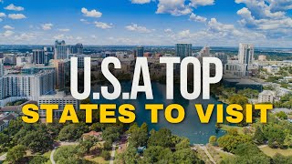 15 TOP states in USA best to VISIT [upl. by Ventura]